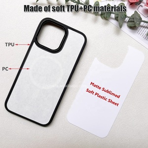 Chất lượng cao không dây sạc trống TPU PC 2D thăng hoa trường hợp điện thoại cho <span class=keywords><strong>iPhone</strong></span> 16 15 Pro 14 Promax - Product Image 3