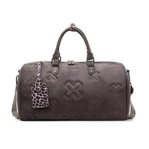 Nouveau Sac de Voyage Tendance Grande Capacité Gaufré pour Affaires et Sports, Idéal pour le Rangement et le Transport en Bandoulière - Product Image 5
