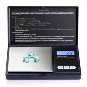 LCD 디지털 포켓 규모 쥬얼리 골드 그램 밸런스 무게 규모 100g / 0.01g