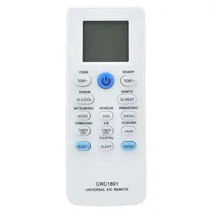 Télécommande universelle de climatiseur CRC1801 pour contrôleur de climatisation AC