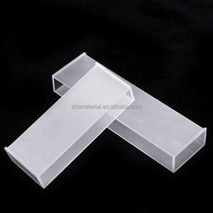 Cubeta de vidrio <span class=keywords><strong>Lovibond</strong></span> transparente de dos lados con longitud de ruta de 133,35mm, celda de vidrio óptico grande - Product Image 2
