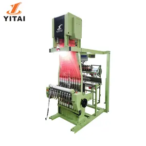 ماكينة صناعة الشرائط المرنة بسعر المصنع من Yiati، ماكينة نسج النسيج الضيق الجاكار المُحوسب المسطح ذات السرعة العالية