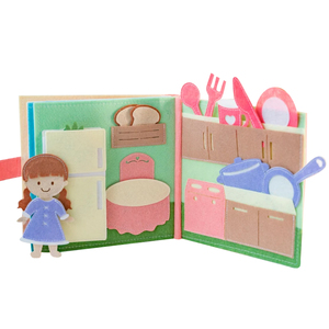 <span class=keywords><strong>Livre</strong></span> d'activités en feutre silencieux pour bébé, <span class=keywords><strong>6</strong></span> <span class=keywords><strong>mois</strong></span> à 2 ans, cadeau personnalisé pour unisexe, activités sensorielles éducatives colorées, taille personnalisée - Product Image 5