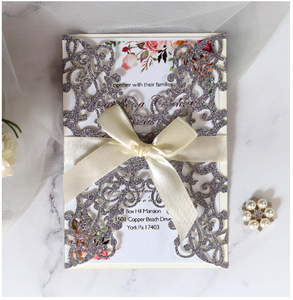 Venta al por mayor <span class=keywords><strong>de</strong></span> papel <span class=keywords><strong>de</strong></span> oro <span class=keywords><strong>de</strong></span> alta calidad láser hueco en blanco tarjeta <span class=keywords><strong>de</strong></span> invitación <span class=keywords><strong>de</strong></span> boda y sobres para regalos <span class=keywords><strong>de</strong></span> boda - Product Image 6