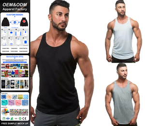 Canotta da <span class=keywords><strong>Uomo</strong></span> Estiva Senza Maniche per Bodybuilding e Palestra, Canotta Sportiva Monocolore da <span class=keywords><strong>Uomo</strong></span> - Product Image 1