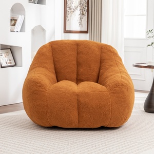 Fauteuils poufs modernes en mousse à mémoire de forme, rembourrés <span class=keywords><strong>et</strong></span> confortables, avec garnissage moelleux, pour salon - Product Image 2