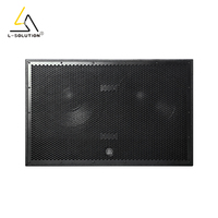 Système de haut-parleurs audio professionnels H228 haute puissance 5000W avec double subwoofer de 18 pouces pour les événements de concerts en plein air