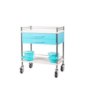 Carrito Médico Multicapa XINDA ZX-1, Carrito de Enfermería para Hospital, Cajones de Acero Inoxidable, Ruedas con Freno, Mobiliario Hospitalario - Product Image 5