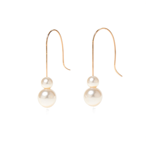Pendientes de Moda con Diseño de Perlas, Acero Inoxidable 316L, Baño de Oro PVD, Resistentes y Sostenibles - Product Image 2