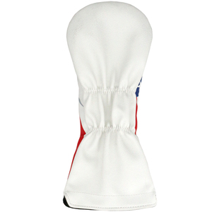 Housse de tête de club de golf personnalisée en cuir PU résistant à l'usure, imperméable, avec fermeture magnétique et impression numérique PMT - Product Image 2