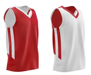 Jersey Basketball Mesh Custom Sublimated Reversible Men's Mesh Performance Sportswear Blank Team Uniforms Basketball Wear