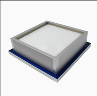 Bloc opératoire DOP Gel Seal Filtre HEPA Plafond Terminal HEPA Module Box