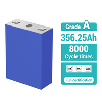 Nouvel arrivage EVE Nouvelle cellule LiFePO4 de qualité A LF356L 356Ah 3.2V 8000 cycles 1040Wh 356.25Ah Batterie cellule prismatique LiFePO4 Stock UE