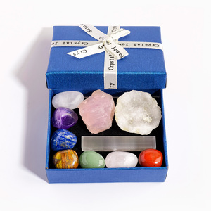 Lot de Pierres Brutes Naturelles Roulées en Sélénite pour Chakra, Richesse, Amour, Énergie, Guérison, Reiki – Cadeau en Cristal - Product Image 3