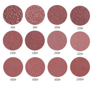 高品質100mm（4インチ）不織布サンドペーパーディスク、フックアンドループ式、木材研磨用 - Product Image 4