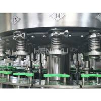 Machine de remplissage et de sertissage de canettes Hengyu à servomoteur 2000BPH, remplisseuse automatique haute vitesse pour usine de cannetage de boissons gazeuses