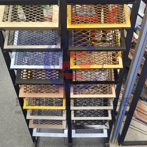 <strong>Expanded</strong> Metal <strong>Mesh</strong> Metal Ceiling Decoration <strong>Panels</strong> Aluminum <strong>Expanded</strong> Metal Wire <strong>Mesh</strong> for Ceiling - Product Image 4