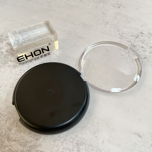 Estuche Redondo Vacío para Polvo Compacto, Contenedor de Plástico Transparente de Una Sola Capa para Polvo, Envase Cosmético para Colorete, Logotipo Personalizado - Product Image 5