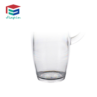 Cruche d'eau en polycarbonate incassable de luxe de qualité 1700ml pour restaurant