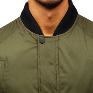 Blouson aviateur pour hommes de haute qualité respirant et élégant pour l'hiver Design unique grande taille XL marque privée vente en gros - Product Image 5