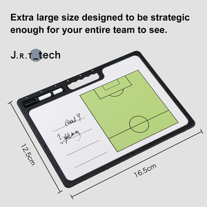 Presse-papiers <span class=keywords><strong>de</strong></span> football effaçable à sec magnétique <span class=keywords><strong>pour</strong></span> les cadeaux d'entraîneur - Product Image 4