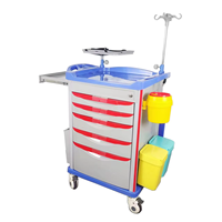 Carrito de Emergencia para Hospital de Alta Calidad en ABS