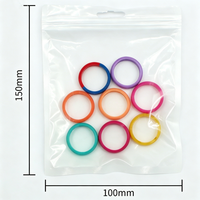 Bagues de mariage en silicone 8 mm pour hommes, logo personnalisé, bord bombé, épaisses, respirantes, multicolores, pour fiançailles, sport, fonction musicale