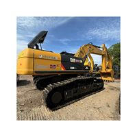Excavadora Hidráulica Usada CAT 340D2L de 40 Toneladas, Excavadora de Orugas Mediana-Grande CAT 340D2L, Excelente Caja de Cambios, Bomba y Rodamientos, Precio Más Bajo, Económica