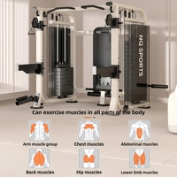 NQ Nouvelle Machine Smith Multifonctionnelle à Prix Usine pour la Maison : Ensemble Complet d'Équipement de Fitness et d'Entraînement de Force Intégré
