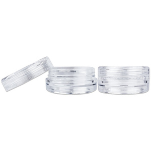 1g 205g 3g 5g Mini PS-Dose Leere Plastikbehälter Kleine Tiegel mit Deckel Kosmetikbehälter für Cremes Probendose - Product Image 5
