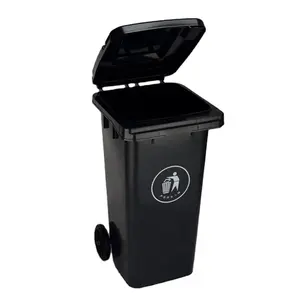 120 liter straße kunststoff hdpe mülleimer 120l dump bin