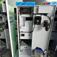 Máquina Cambiadora de Monedas y Billetes Duradera, Dispensador de Monedas con Soporte en Inglés, Construcción de Acero, Alimentación 110/220V