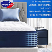 Hybrid Queen Roll-up King Double Hotelmatratze mit Boxspring Memory Foam Taschenfederkernmatratze