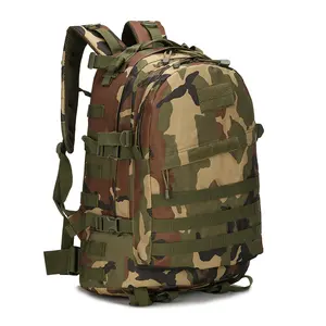 Milefar Riding Mountaineering Outdoor Camping Travel Camouflage Multi-pocket Large Capacity Upgraded 3D Tactical Backpack