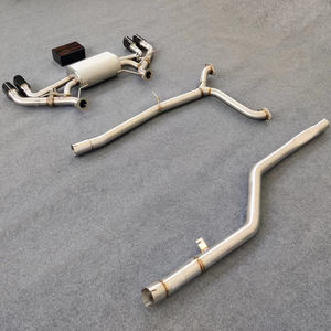 Tubos de Escape Catback OEM de Fábrica MM SS304/Titanio para <span class=keywords><strong>BMW</strong></span> <span class=keywords><strong>525</strong></span>/528/530 G30/G38 2.0T B48 2017-- Silenciador Valvetronic - Product Image 4