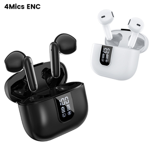 Écouteurs TWS 5.<span class=keywords><strong>4</strong></span> avec <span class=keywords><strong>4</strong></span> micros ENC, affichage LED - Product Image 1