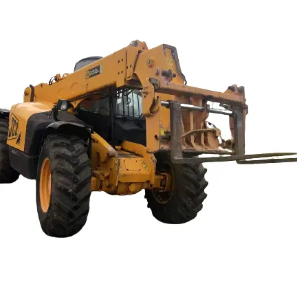 ゴールドサプライヤー中古JCB535フォークリフトカーゴハンドラー中古535伸縮式フォークリフトウィーラーフォークリフト建設機械