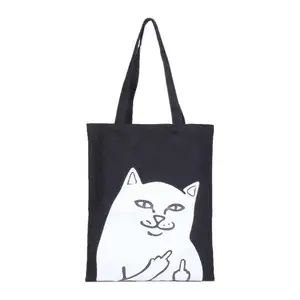 Manufacturer Custom Printed Natural Cotton Canvas Cloth Carry Tote Shopping Bag