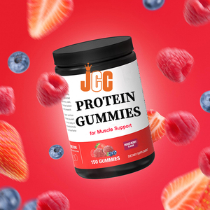 Daily Gummies Protein Easy to Carry <strong>Pre</strong> <strong>Workout</strong> <strong>Women</strong> Men Fit Gym Sugar Free Protein Gummies Powder for Muscle TK Hot - Product Image 1