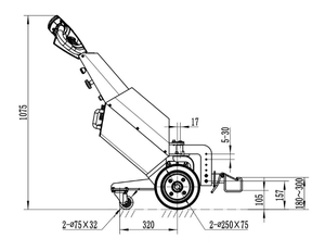 Ce Сертифицированный ODM OEM 1 тонна 2 тонны 3 Тонны Электрический тягач с хорошей ценой - Product Image 5