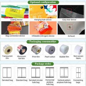 Machine d'emballage automatique compacte pour mini-pains, légumes, glaces et bâtonnets glacés en HDPE - Product Image 5