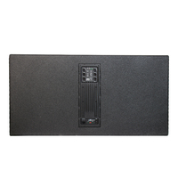 2000W RMS Powered Double 18 "Subwoofer DSP Système de réseau de lignes Bluetooth pour les événements en plein air et la durabilité prête pour la route