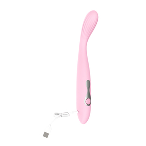 Silicone Bendable <strong>Pink</strong> <strong>Vibrator</strong> 10Modes Vibration USB Rechargeable Massager Sex Toy - Product Image 6