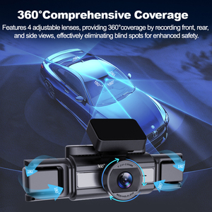 กล้องติดรถยนต์ 4CH 4K สำหรับรถยนต์ 360 องศา °   ดูกล้อง DVR โหมดจอดรถ 24 ชม. ควบคุมผ่าน WiFi และแอปพลิเคชัน เครื่องบันทึกวิดีโอ ระบบมองเห็นกลางคืน รุ่น ZD88A - Product Image 6