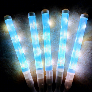 Bâton lumineux LED coloré pour enfants, clignotant et brillant dans le noir, idéal pour les concerts, les fêtes, les cadeaux, Pâques, bâton lumineux en plastique LED, bâton lumineux en forme de bonbon - Product Image 2