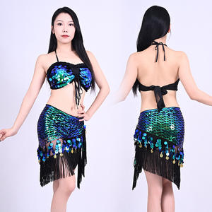 Costume <span class=keywords><strong>de</strong></span> scène à paillettes pour soirée, ensemble sexy, tenue <span class=keywords><strong>de</strong></span> <span class=keywords><strong>danse</strong></span> du ventre, vêtements <span class=keywords><strong>de</strong></span> <span class=keywords><strong>danse</strong></span> latine, costumes <span class=keywords><strong>de</strong></span> boîte <span class=keywords><strong>de</strong></span> nuit, vêtements pour femmes - Product Image 1