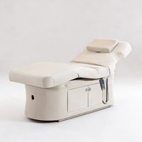 Table de massage électrique multifonctionnelle en PVC pour salon de beauté, thérapie Shiatsu, spa, tatouage, micropigmentation, avec télécommande et 4 moteurs