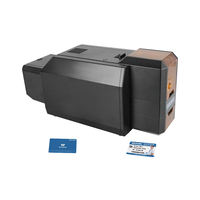 Impresora de Tarjetas de Identificación de PVC Original, Máquina de Impresión de Tarjetas de Plástico de Una o Dos Caras para Empleados, Estudiantes, Membresías, Tarjetas Inteligentes NFC CR80