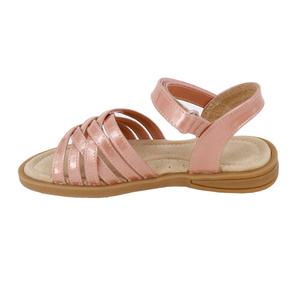 Sandalo estivo con cinturino incrociato in pelle con fibbia piatta cinturino con punta aperta <span class=keywords><strong>sandali</strong></span> romani <span class=keywords><strong>sandali</strong></span> per <span class=keywords><strong>bambina</strong></span> per bambini - Product Image 3