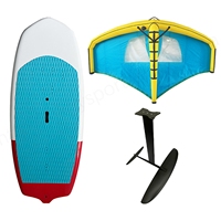 Tabla de Wingfoil Personalizable OEM para Surf, con Correa para el Pie, Núcleo de EPS, Fibra de Vidrio y Epoxy, Alta Calidad y Resistencia, para Aguas Oceánicas, Unisex